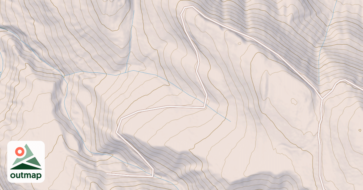 Map of USFS Motor Vehicle Use Map Roads {13210E98-565F-486F-8F72-AAB92685C41F}