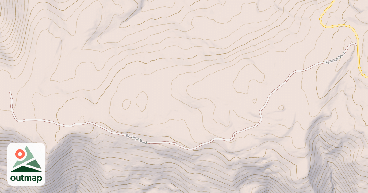 Map of BIG RIDGE