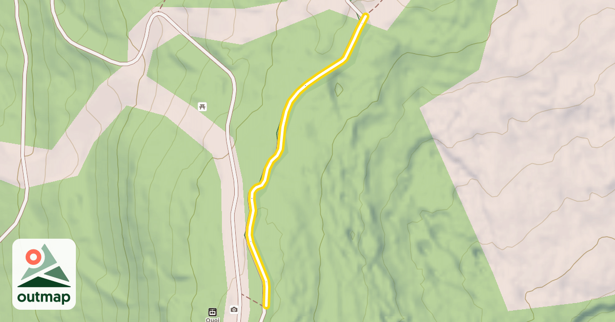 Map of Panoramique - TS des Crètes / TS de la Quoi