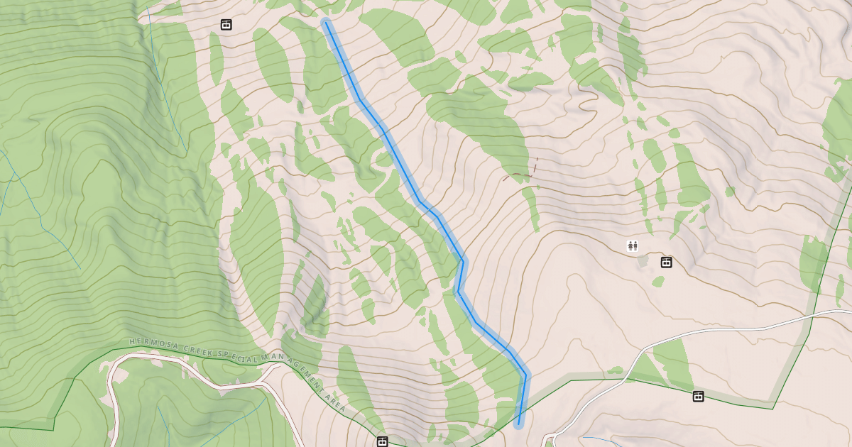 Map preview of Sally's Run