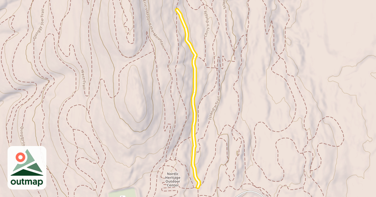 Map of Lower Goat Trail
