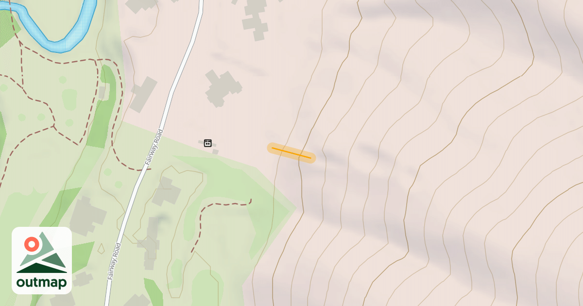 Map of Small Ski Jump Landing