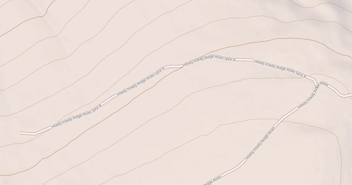 Map preview of HOKEY POKEY RIDGE SPUR B
