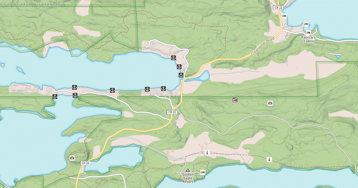 Map preview of Clearwater Spur