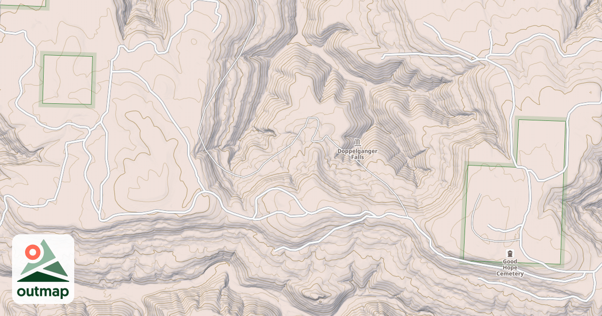 Map of BIG FLAT