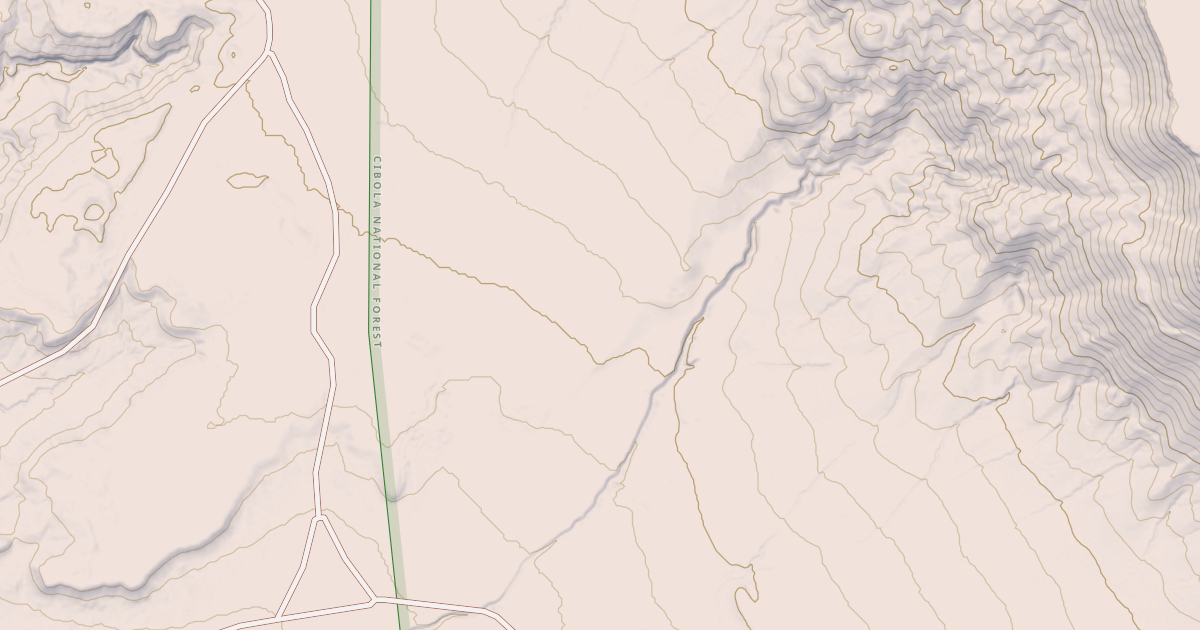 Map preview of USFS Motor Vehicle Use Map Roads {6E994191-6367-4047-A7CC-F396D754BD23}