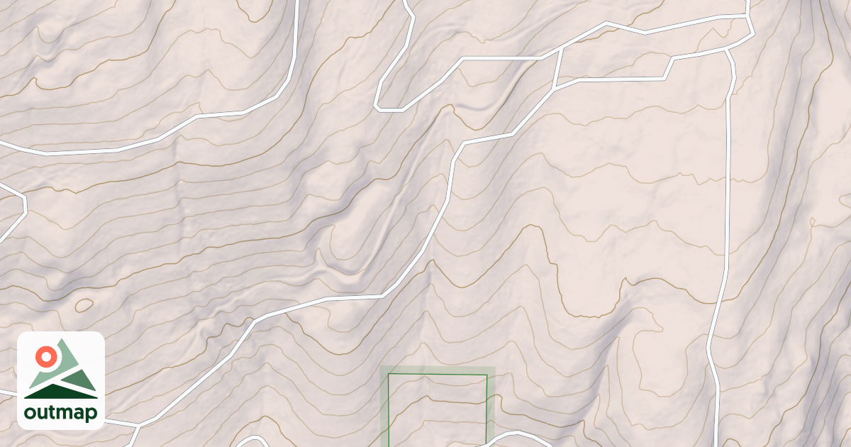 Map of BANGS MTN