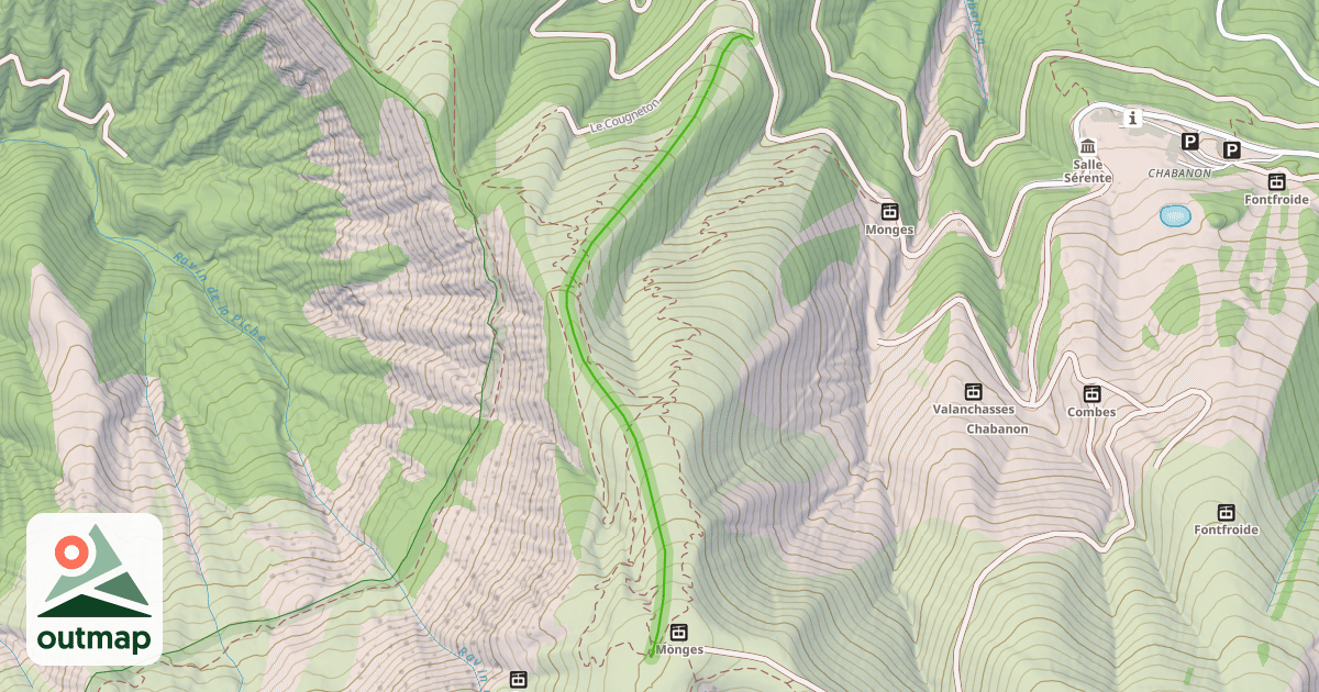 Map of Pra Long