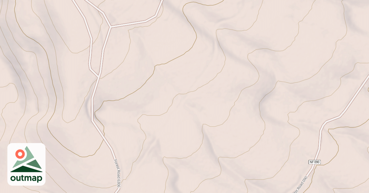 Map of USFS Motor Vehicle Use Map Trails 17656