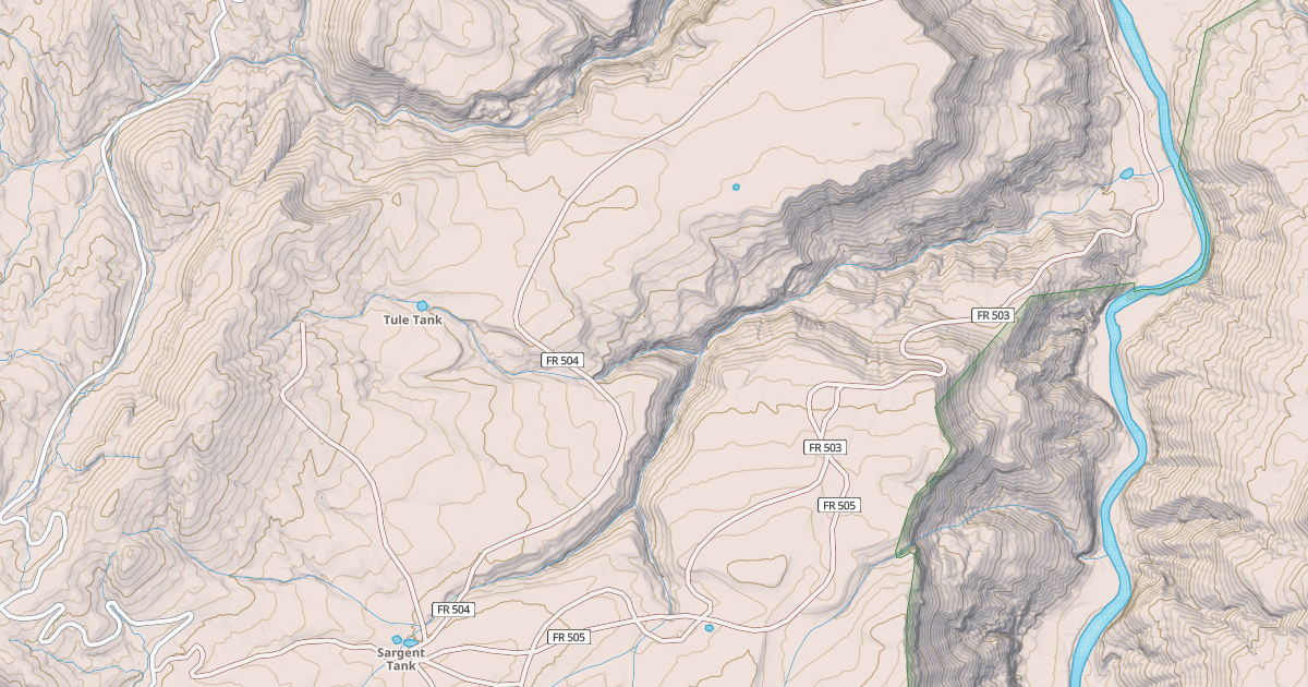 Map preview of DARK CANYON VISTA