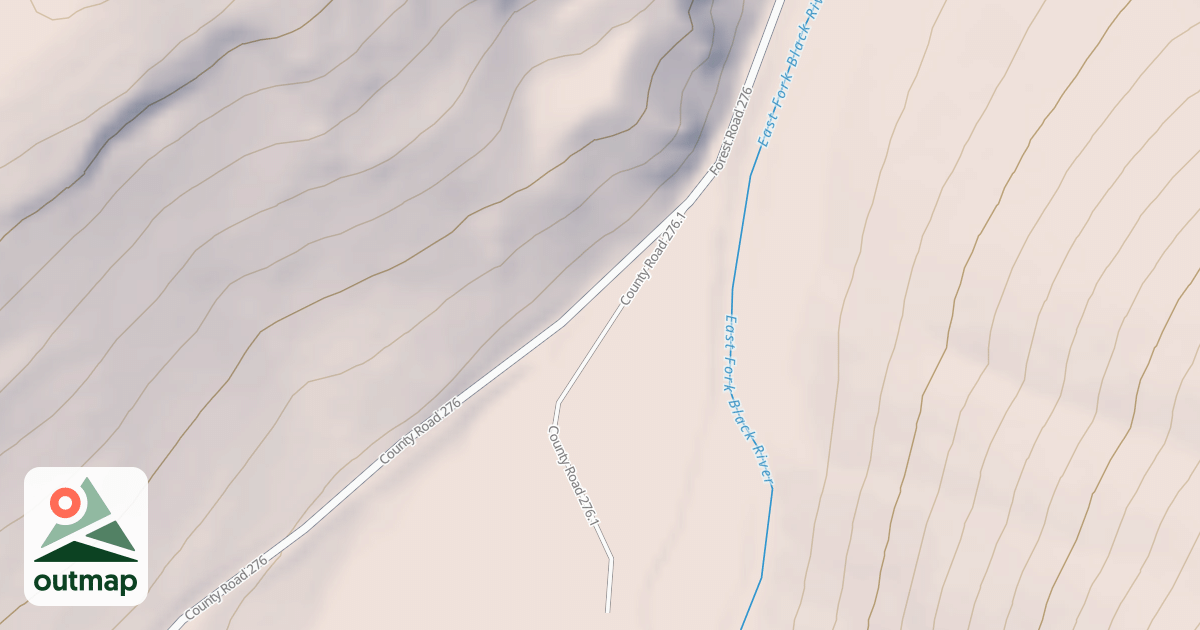 Map of HORSE SPRINGS