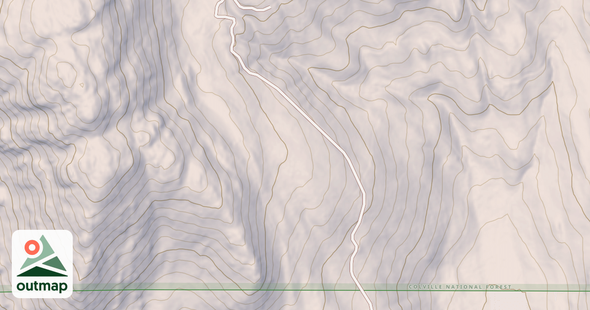 Map of USFS Motor Vehicle Use Map Roads {1AA187BB-948D-4186-A782-940080D2BF42}