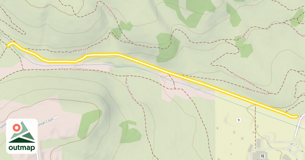 Map of Ability Way Trail