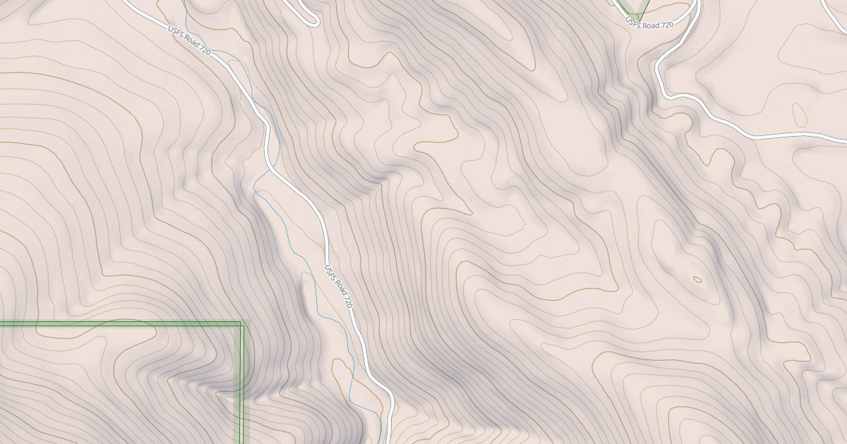 Map preview of Flatiron Stinger Ohv