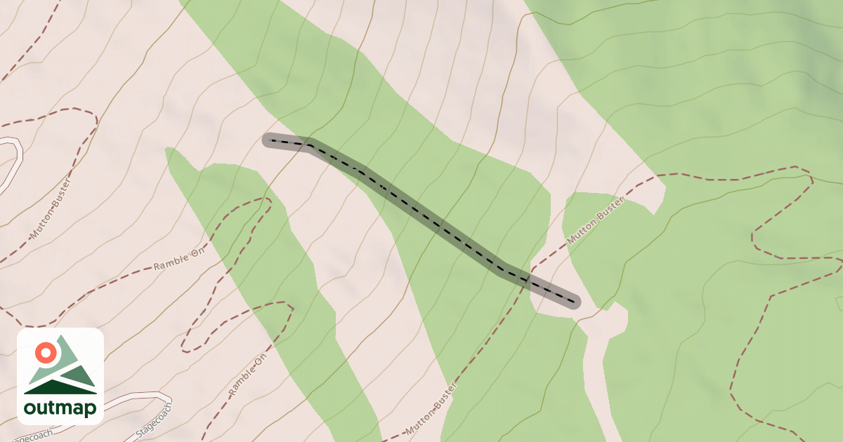 Map of Racer's Glade