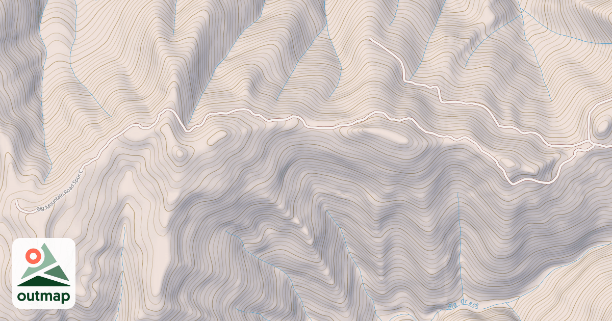 Map of BIG MTN