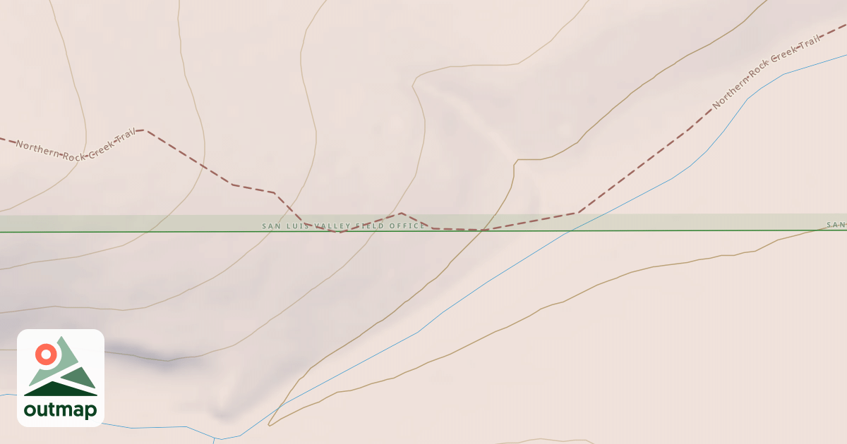 Map of Northern Rock Creek
