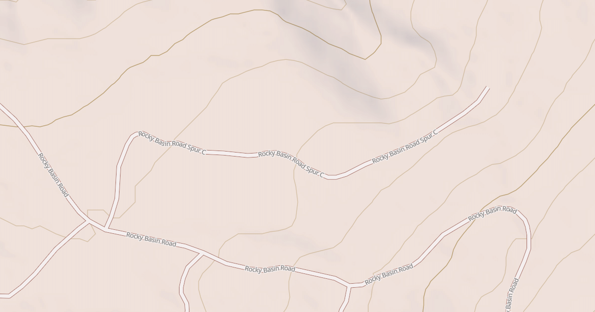 Map preview of ROCKY BASIN C SPUR