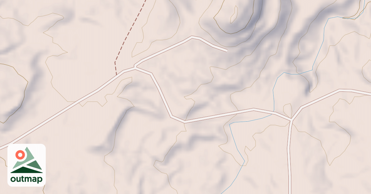 Map of BLM National GTLF Public Motorized Roads 2a88e516-a53f-49d4-8681-7aeb36a724b0