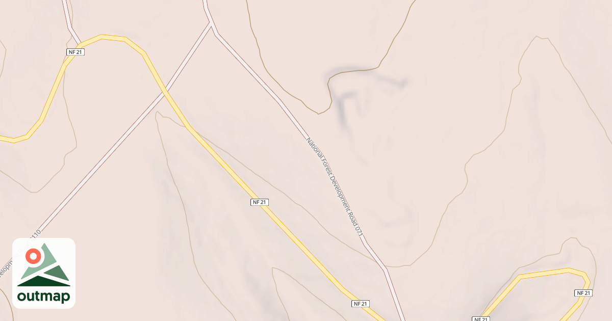 Map of USFS National Forest System Roads {58807090-41F9-4F7E-900C-D95F600FB21C}