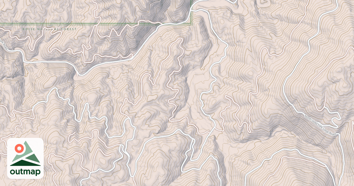Map of EAGLE NEST-GOLD FORK RIV
