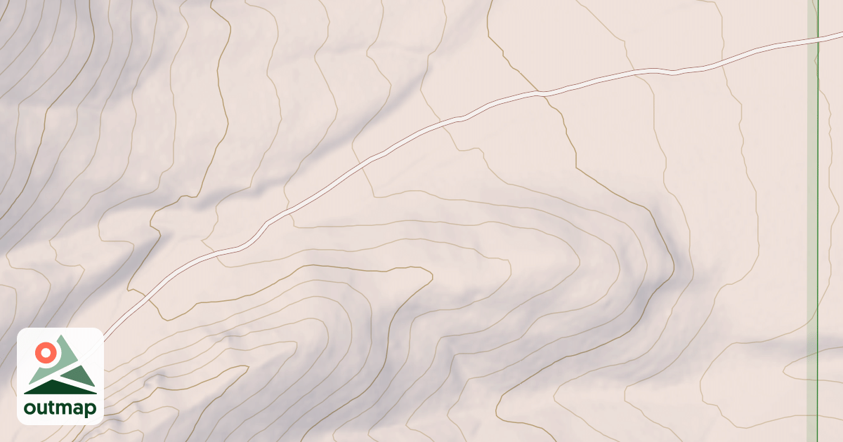 Map of SURRETT CANYON