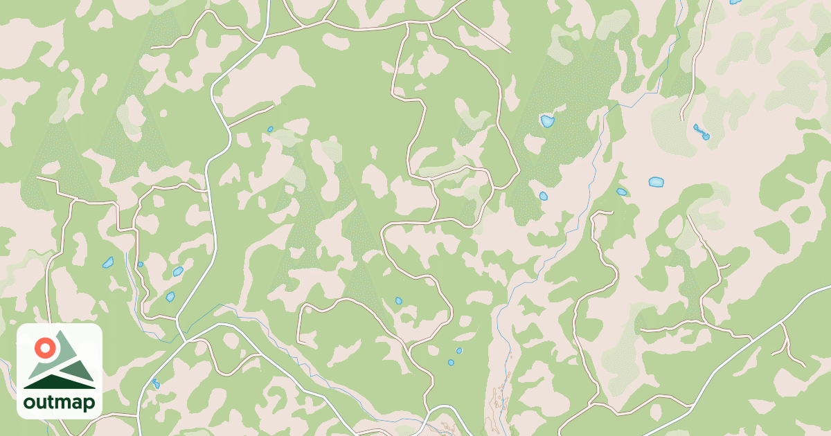 Map of USFS Motor Vehicle Use Map Roads {1A16D56C-3CCC-45C3-B340-FF836F66EF7F}