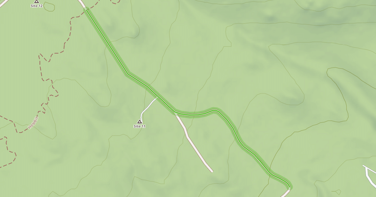 Map preview of Observatory Spur