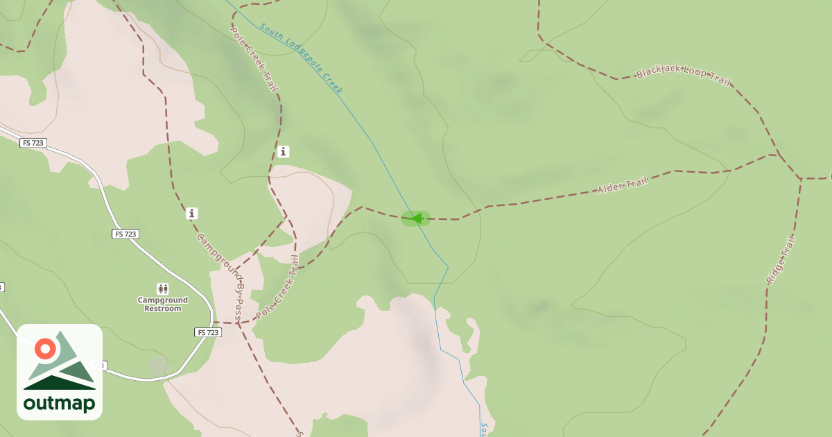 Map of Alder Trail