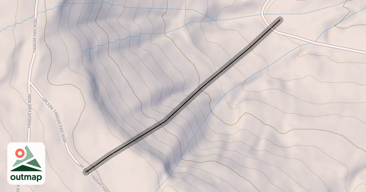 Map of Waterfall Gully