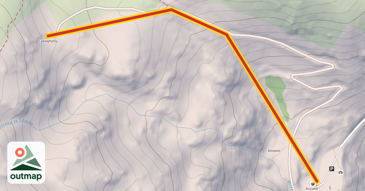 Map of Capaghjolu