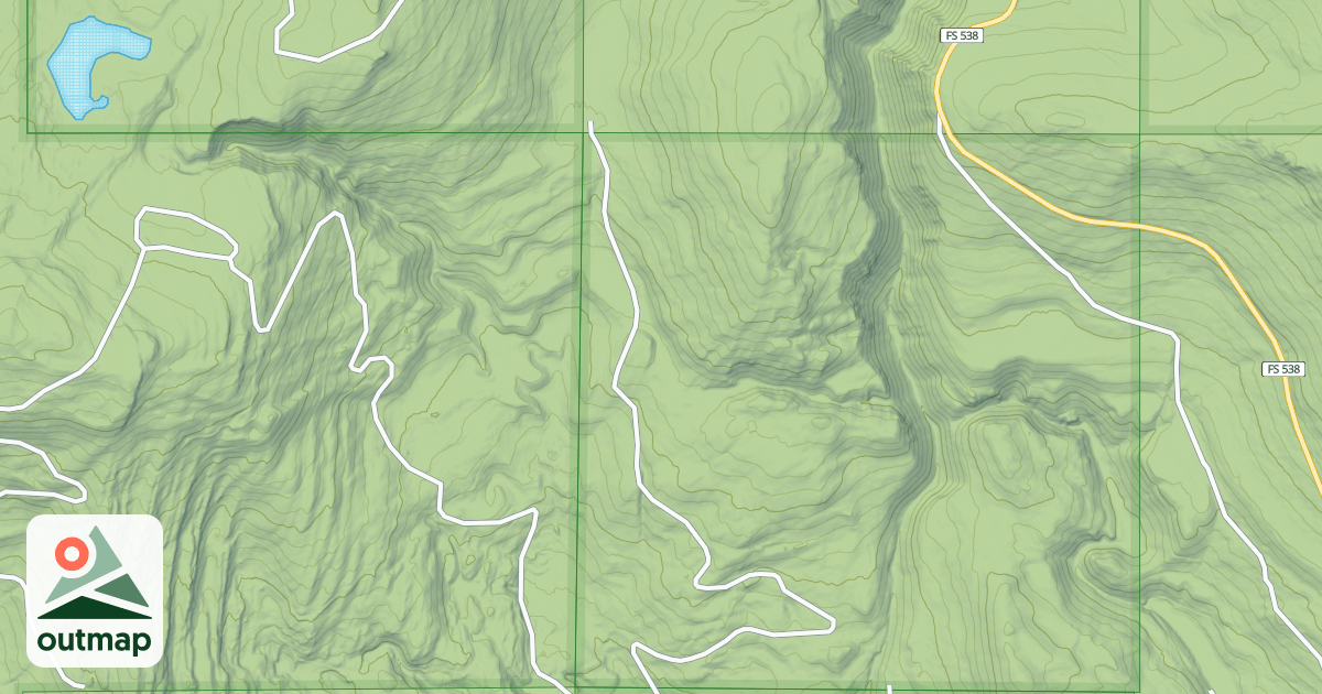Map of HERRIG CREEK