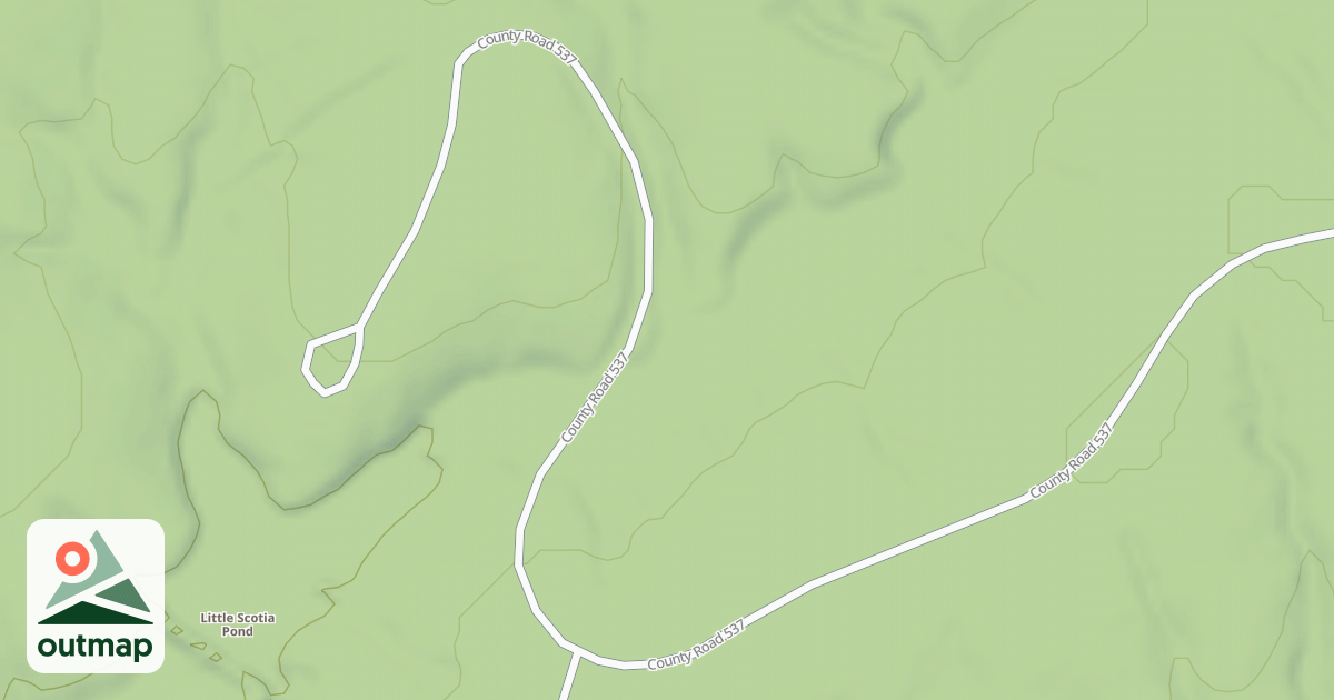 Map of LITTLE SCOTIA POND REC AREA