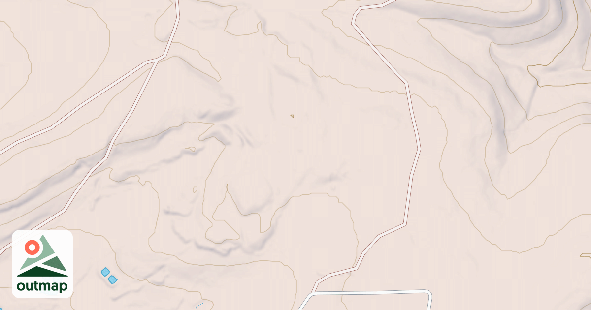 Map of Two Mile Run Snowmobile Trails