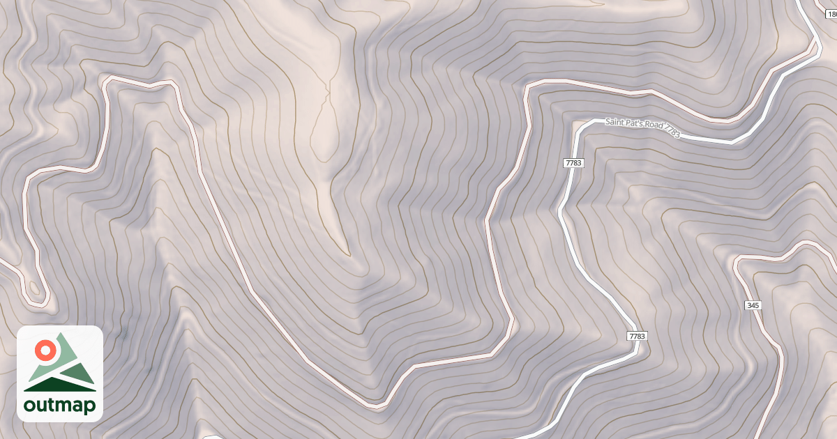 Map of QUARTZ RIDGE