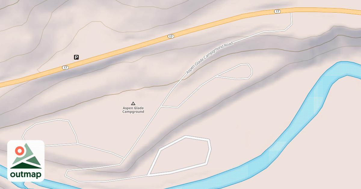 Map of ASPEN GLADE CG