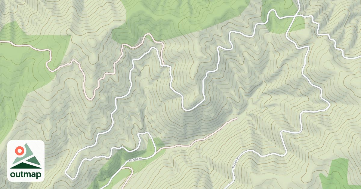 Map of (FDR) ROBBINS RIDGE
