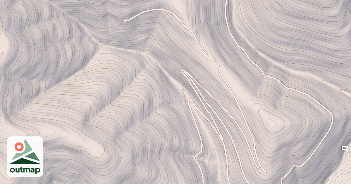 Map of HUCKLEBERRY RIDGE