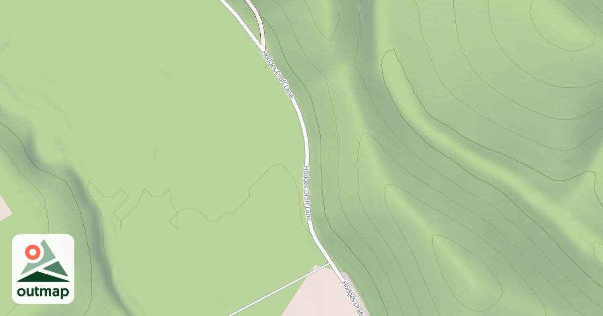 Map of HODGES DRAFT