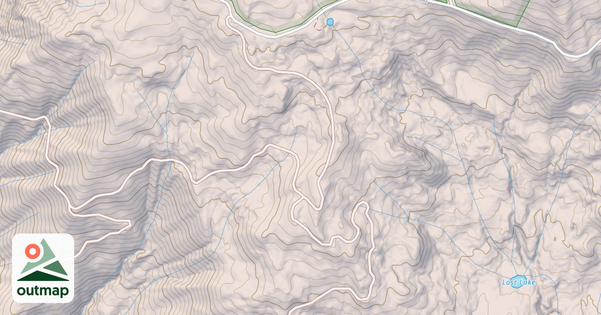 Map of PINE MTN