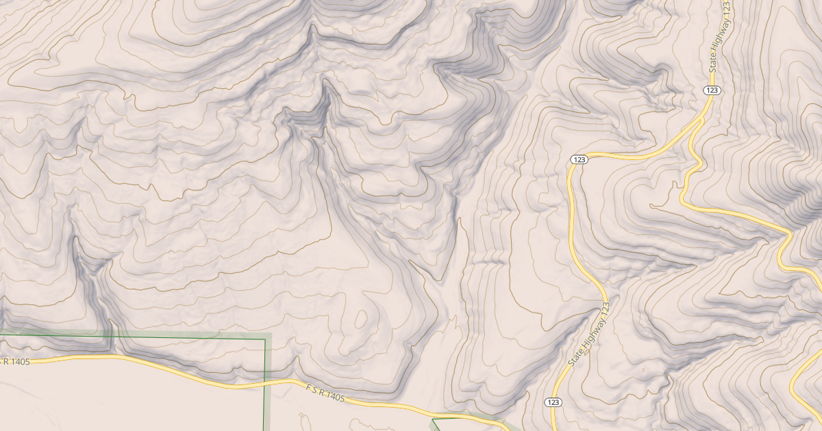 Map preview of USFS Motor Vehicle Use Map Roads {28662069-A69F-4540-BC80-5F9BC1BDAB69}