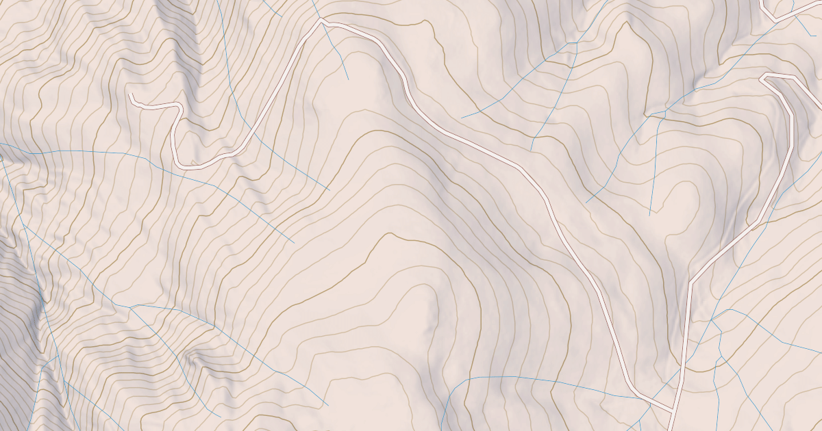 Map preview of CLAREMONT SPUR
