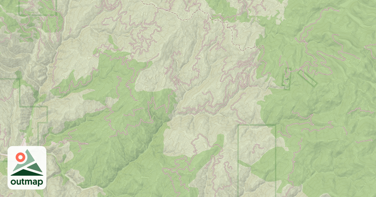 Map of (FDR) MINE ROAD