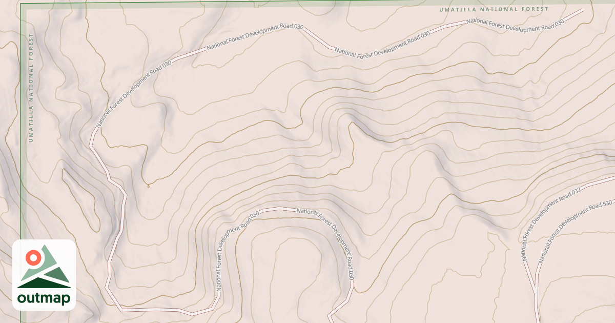 Map of USFS National Forest System Roads {448BFBC9-FF8D-4812-A0BB-25D0D7BAA03F}