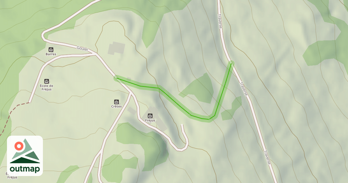 Map of Lacets