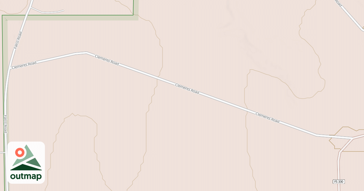 Map of CLEMENTS
