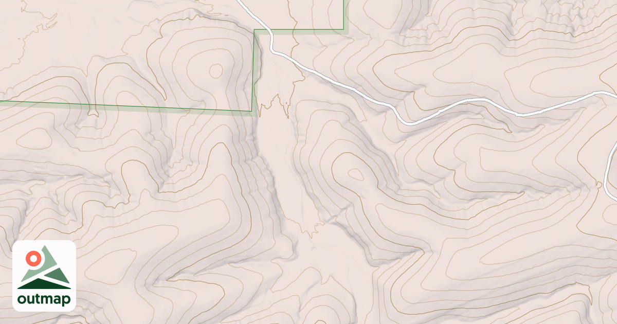 Map of CANE CREEK
