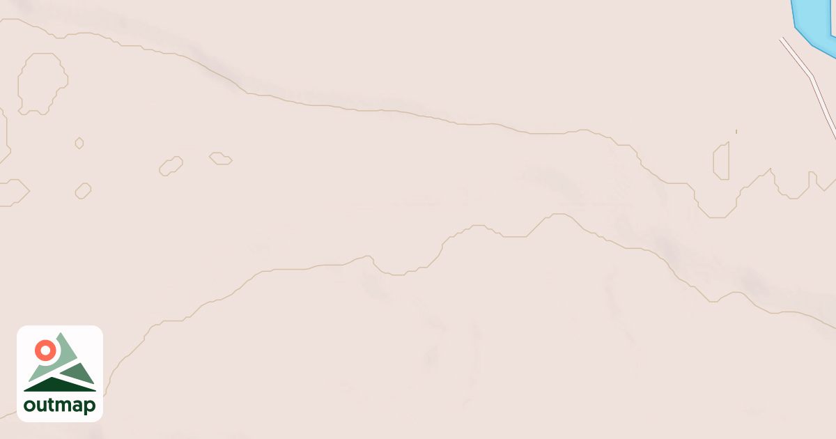Map of Brushkana Creek