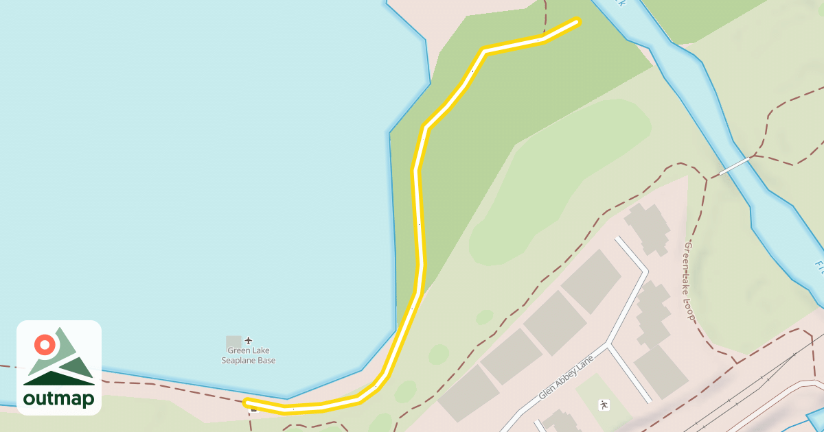 Map of Green Lake Loop