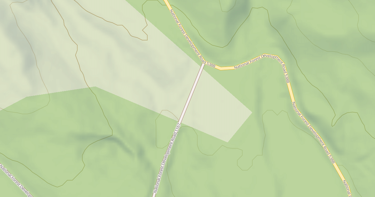 Map preview of HAND CREEK